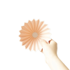 Origami keramický dripper S matně růžový