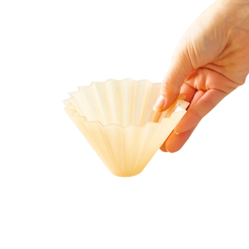 Origami Air plastový dripper S matně béžový