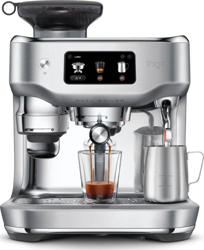 Kávovar Sage SES995BSS THE ORACLE DUAL BOILER™ Silver