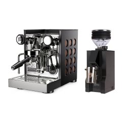 Rocket Espresso Appartamento TCA, black/copper + Eureka Mignon Zero, BL Black