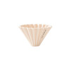 Origami keramický dripper S matně růžový