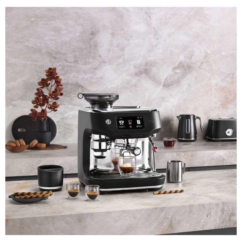 Kávovar Sage SES995BTR THE ORACLE DUAL BOILER™ Black