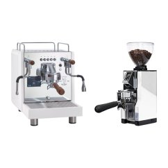Bezzera DUO DE White + Eureka Mignon Libra 65 All Purpose, CR white