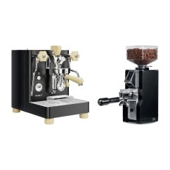LELIT Bianca  V3  PL162T  black + Eureka Mignon Libra, CR black