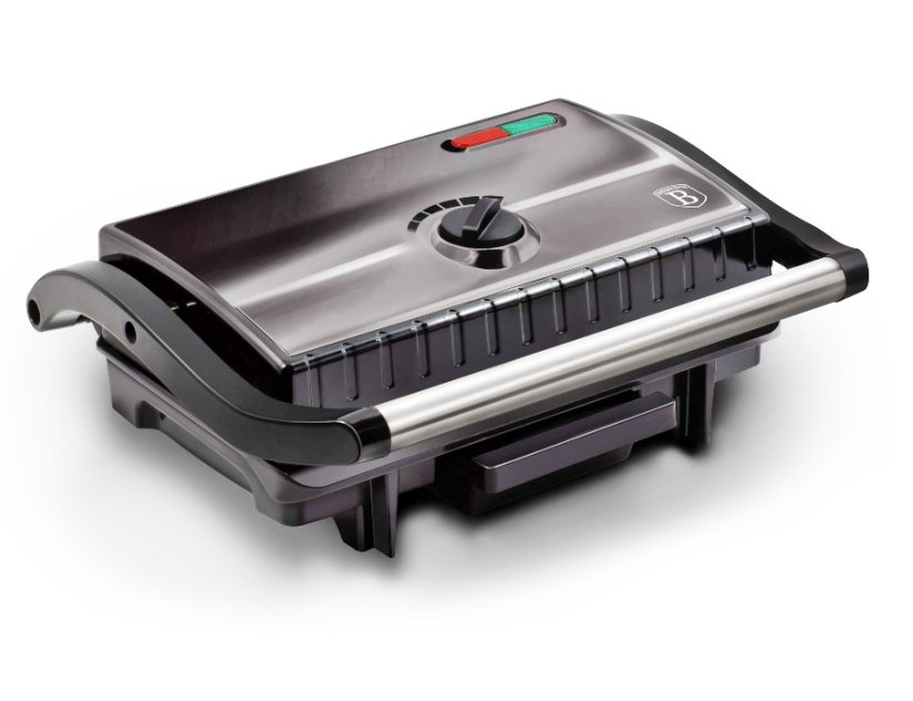 BERLINGERHAUS Elektrický kontaktní gril s nepřilnavým povrchem Carbon PRO Line