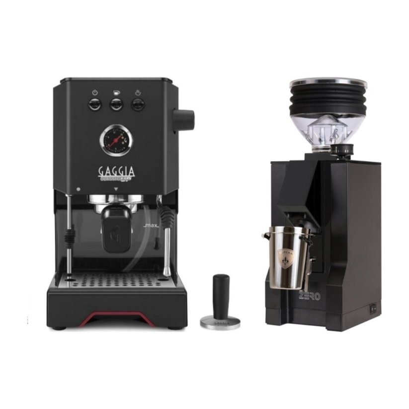 Gaggia Classic Up černá + Eureka Mignon Zero, BL Black