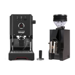 Gaggia Classic Up černá + Eureka Mignon Zero, BL Black