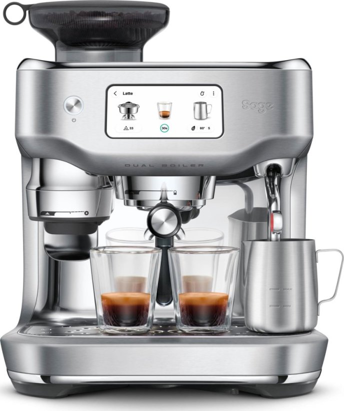 Kávovar Sage SES995BSS THE ORACLE DUAL BOILER™ Silver