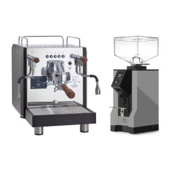 Bezzera DUO DE black + Eureka Mignon Specialita, BL Grey