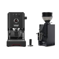 Gaggia Classic Up černá + Eureka Mignon Zero 55s Black