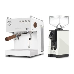 Ascaso Steel Uno PID white + Eureka Mignon Specialita, BL White