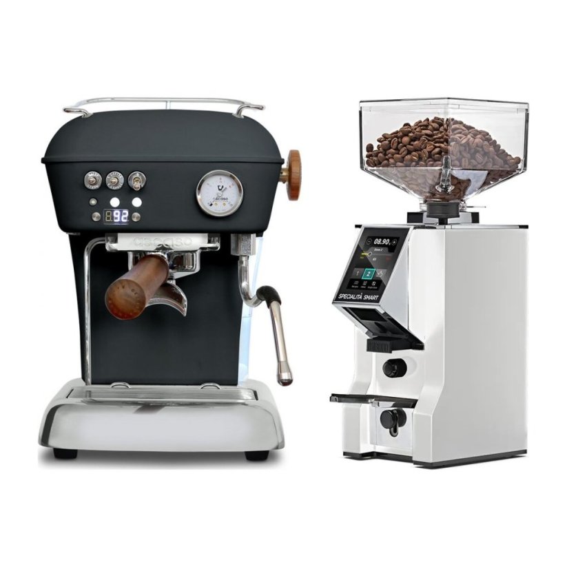 Ascaso DREAM PID Anthracite + Eureka Mignon Specialita Smart, CR White