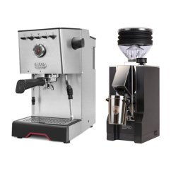 Gaggia Classic GT + Eureka Mignon Zero, CR black