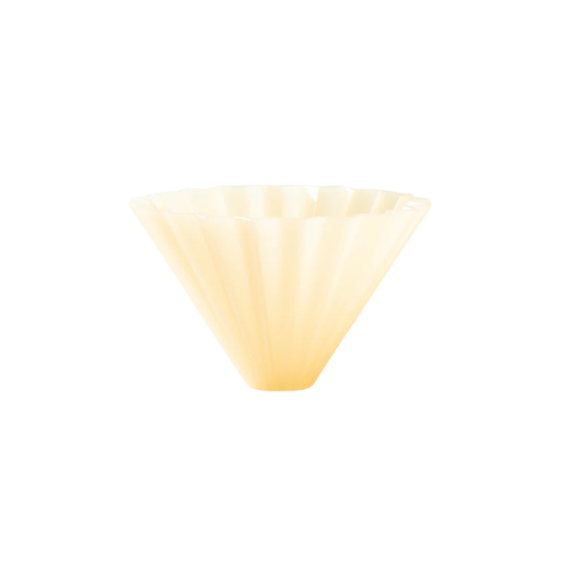 Origami Air plastový dripper M matně béžový