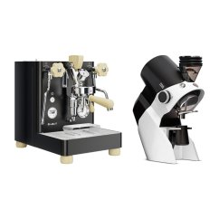 LELIT Bianca V3 PL162T black + Eureka Zeus, white