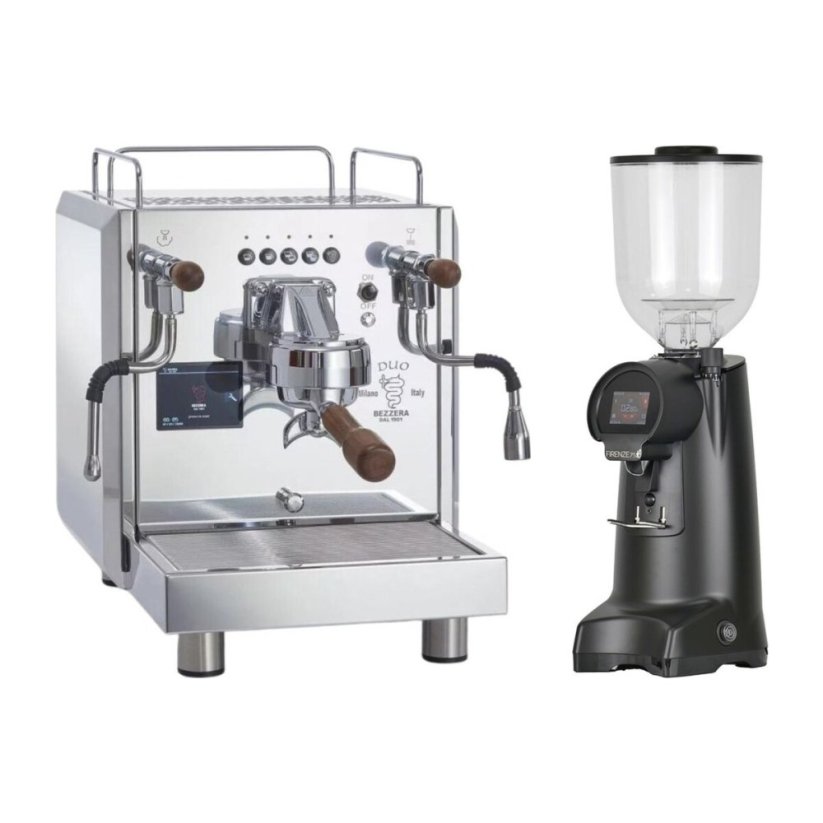 Bezzera DUO DE + Eureka Firenze 75 Matt Black