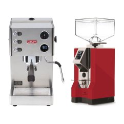 Lelit Victoria PL91T + Eureka Mignon Specialita, CR Ferrari red