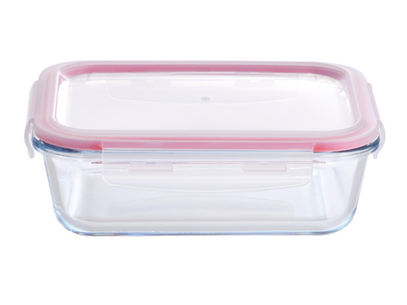 BERGNER Dóza na potraviny skleněná se zaklapovacím víkem 1,5l