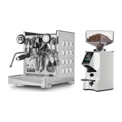 Rocket Espresso Appartamento TCA, white + Eureka Mignon Specialita Smart, CR White