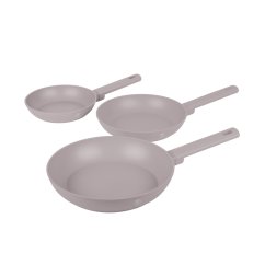 BERLINGERHAUS Sada pánví s titanovým povrchem 3 ks Taupe Collection