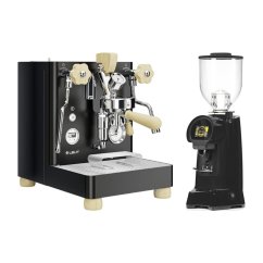 LELIT Bianca V3 PL162T black + Eureka Helios 65, black