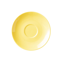 Origami AromaCup porcelánový tanierik žltý