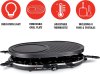 ALPINA Elektrický gril + raclette multifunkční 1200 W