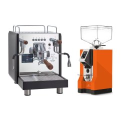 Bezzera DUO DE Black + Eureka Mignon Specialita, CR Orange
