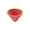 Origami keramický dripper M červený