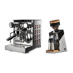 Rocket Espresso Appartamento TCA, copper + Eureka Mignon Single Dose PRO, Chrome & Oak