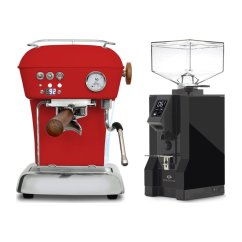 Ascaso DREAM PID Love Red + Eureka Mignon Specialita, BL Black