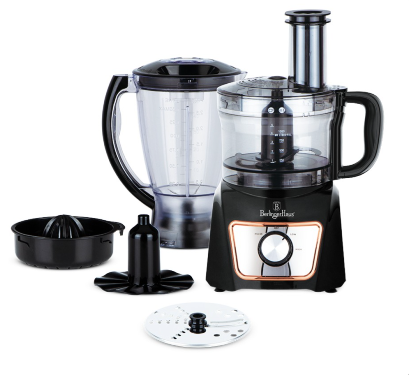 BERLINGERHAUS Kuchyňský robot multifunkční Black Rose Collection