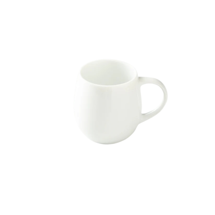 Origami Barrel AromaCup porcelánový hrnek 210 ml bílý