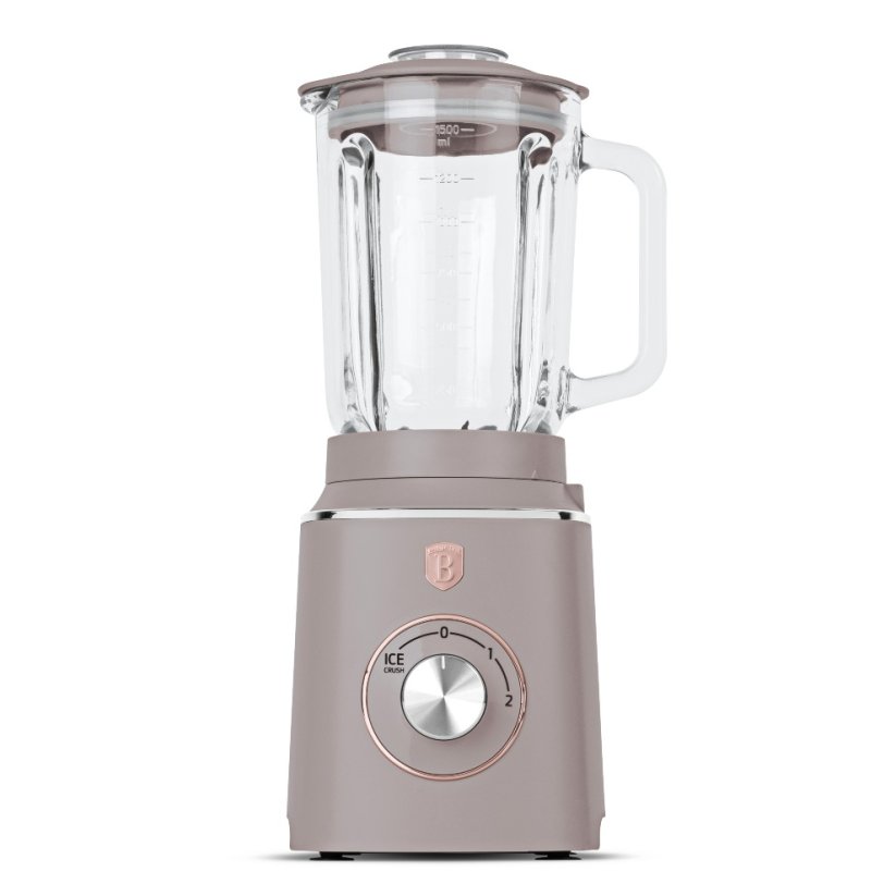 BERLINGERHAUS Stolní mixér se skleněnou nádobou 1,5 L 1000 W Taupe Collection