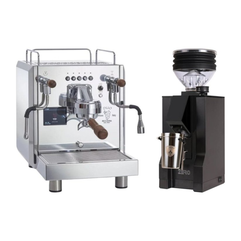 Bezzera DUO DE + Eureka Mignon Zero, BL Black
