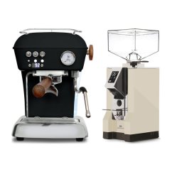 Ascaso DREAM PID Dark Black + Eureka Mignon Specialita, CR Cream