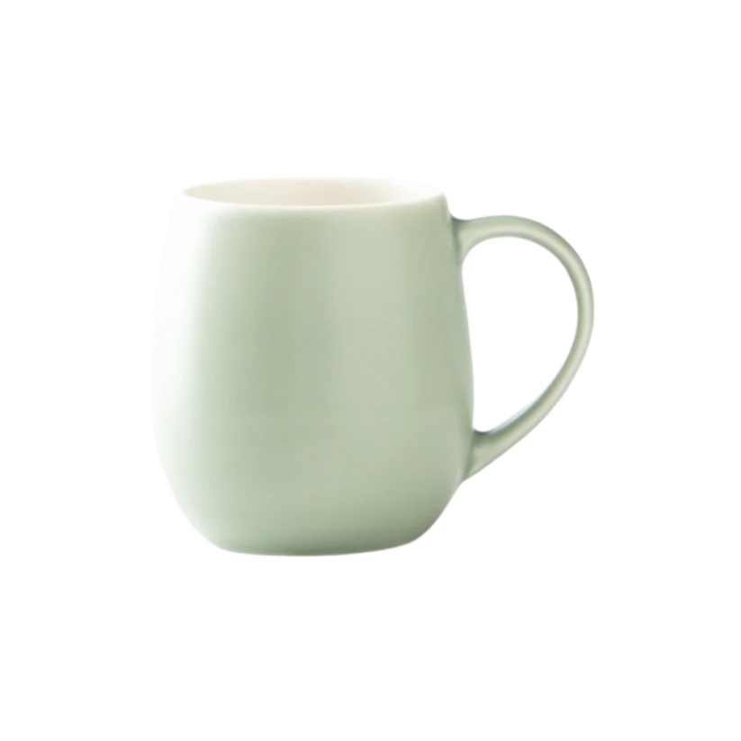 Origami Aroma Barrel porcelánový hrnek 320 ml matně zelený