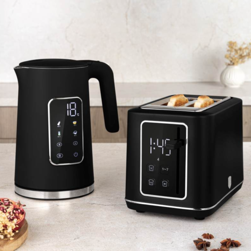 BERLINGERHAUS Topinkovač digitální nerez ocel Matte Black Collection