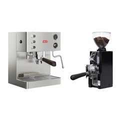 Lelit Elizabeth PL92T + Eureka Mignon Libra 65 All Purpose, CR black