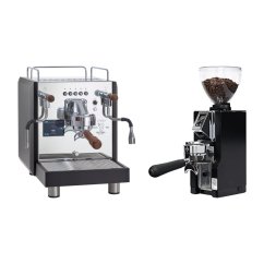 Bezzera DUO DE Black + Eureka Mignon Libra 65 All Purpose, CR black