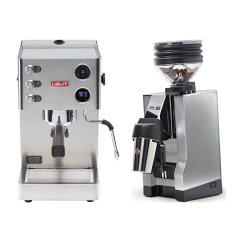 Lelit Victoria PL91T + Eureka Mignon Zero 65 All Purpose, CR chrome