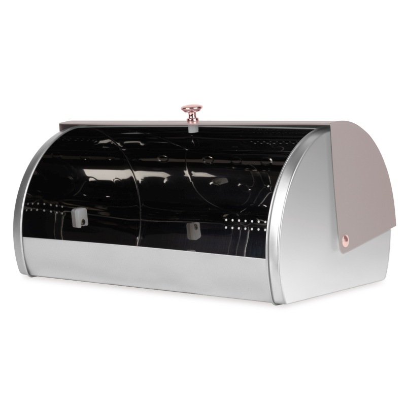 BERLINGERHAUS Chlebník a sada dóz na potraviny 4 ks Taupe Collection