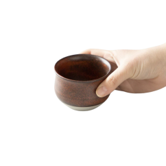 Origami Pinot Flavor miska na čaj hnědá