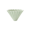 Origami keramický dripper M matně zelený