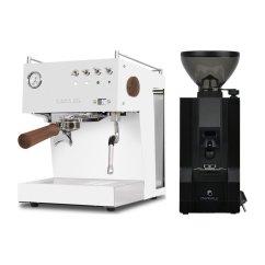 Ascaso Steel Uno PID white + Eureka Mignon Manuale, BL black