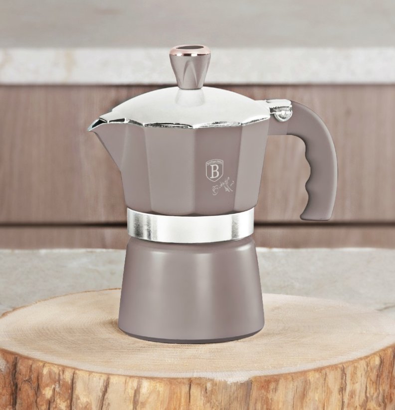 BERLINGERHAUS Espresso kanvička 3 šálky Taupe Collection