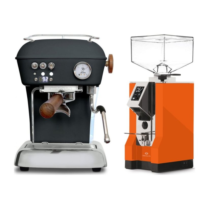 Ascaso DREAM PID Anthracite + Eureka Mignon Specialita, CR Orange