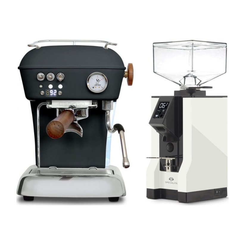 Ascaso DREAM PID Anthracite + Eureka Mignon Specialita, BL White
