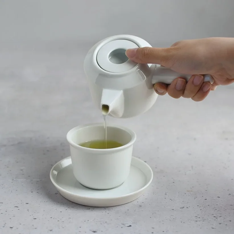 Kinto LT Kyusu kanvička biely 300 ml