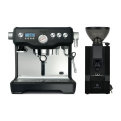 Kávovar Sage BES920BTR Black + Eureka Mignon Manuale, BL black